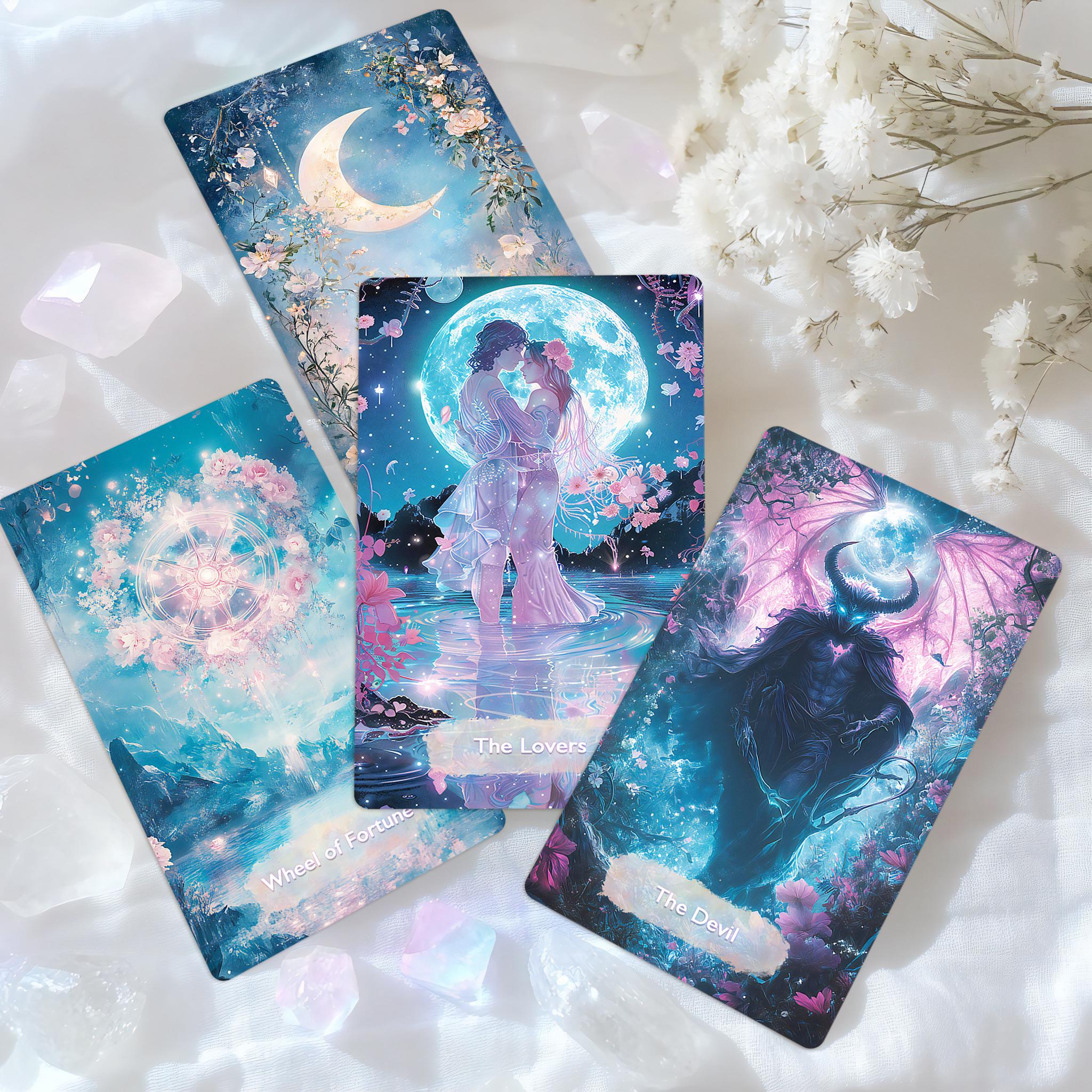 Tarot Deck, Tarot Card Deck, Tarot Deck With Guidebook, Oracle Deck ...