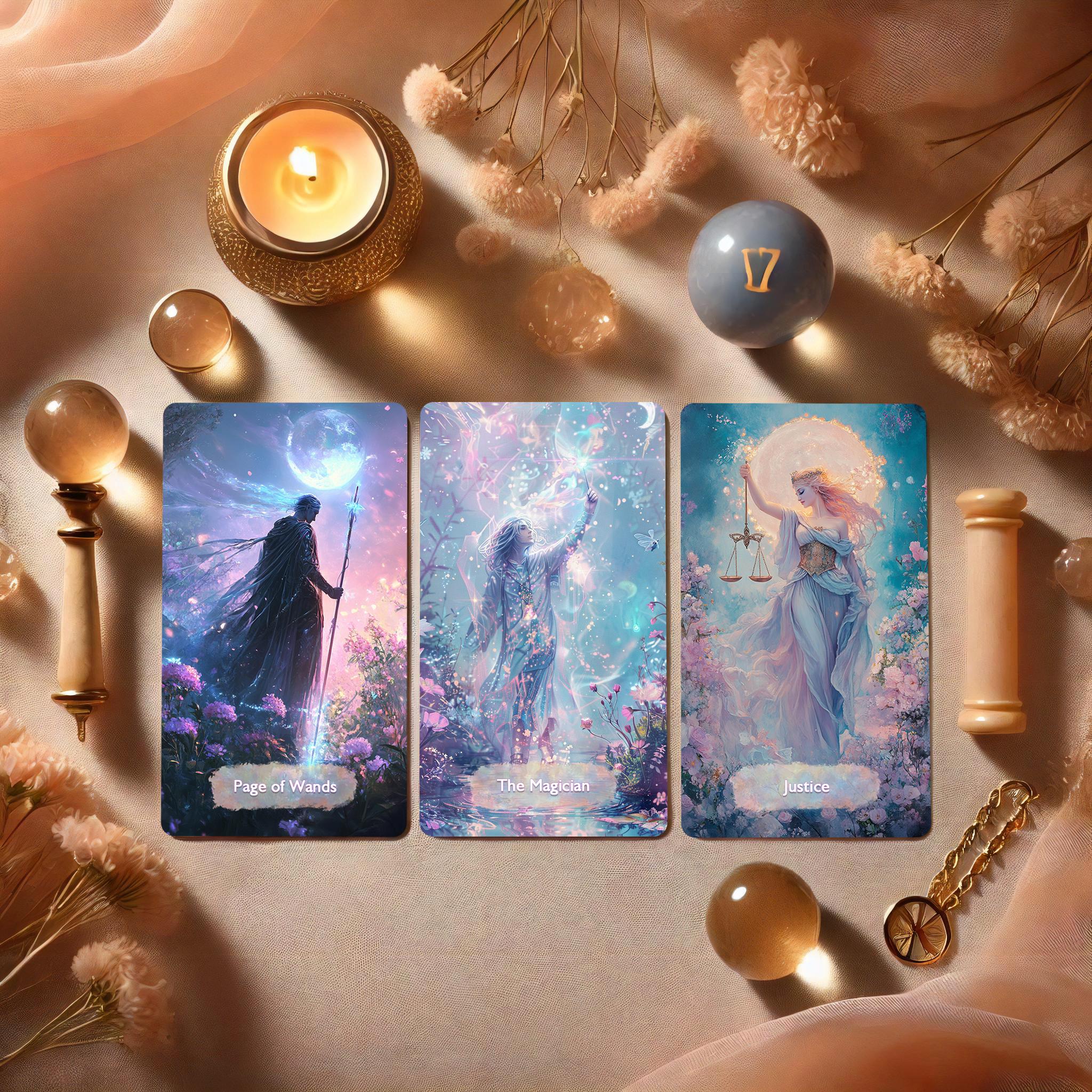 【正規品タロットカード】超美麗✨希少海外インディーズ✨幻想的なダークアートデッキ 正規品タロットカード】希少レア品！美麗アート×神秘✨魅惑的な