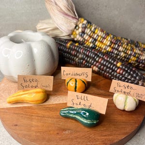 Gourd Place Card Holders