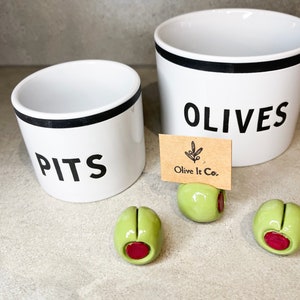 Olive Place Card Holders zdjęcie 1