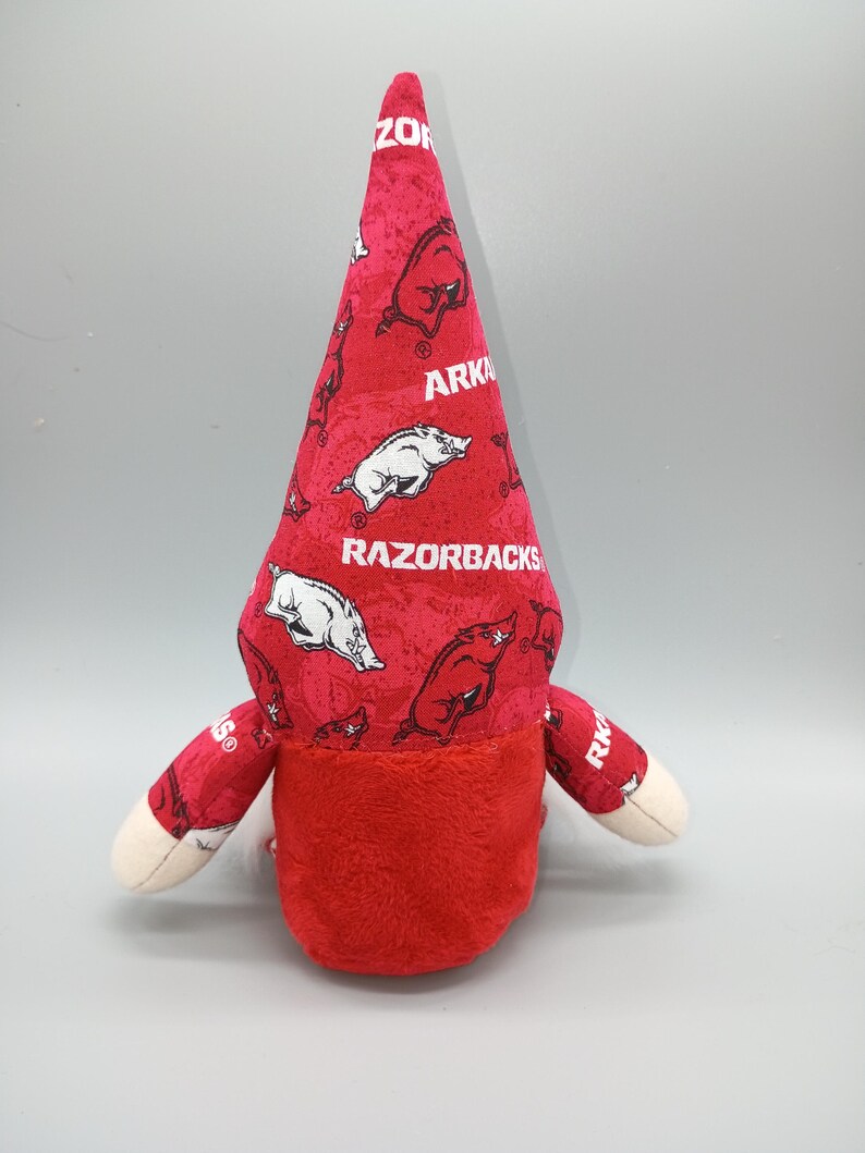 Stuffed Razorback Arkansas Razorback Gnome - Etsy