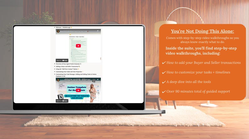 Makler Notion crm | Vorlagen für das Transaktionsmanagement: Makramee Succulente Bild 10