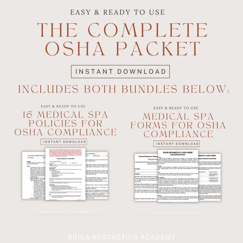 Osh Forms Osha in Healthcare - Etsy