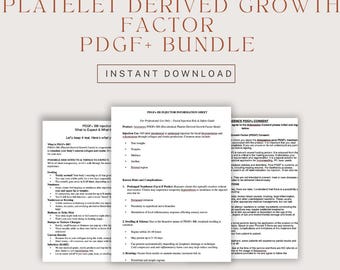 PDGF+-injectorbundel | Formulieren en protocollen voor Med Spa (digitale download)