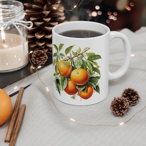 Orange Ceramic Mug 11oz