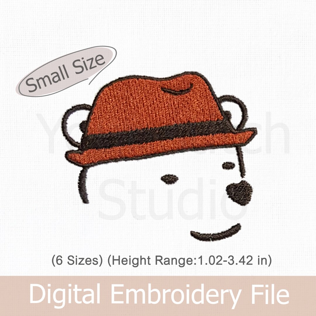 Cute Bear Embroidery Cardigan main image 1