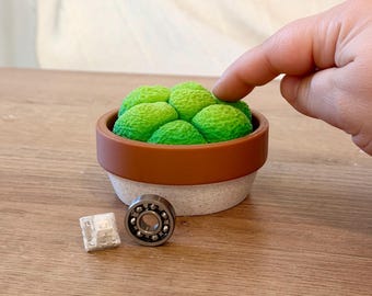 Mossy Mounds Spin and Click Desk Fidget