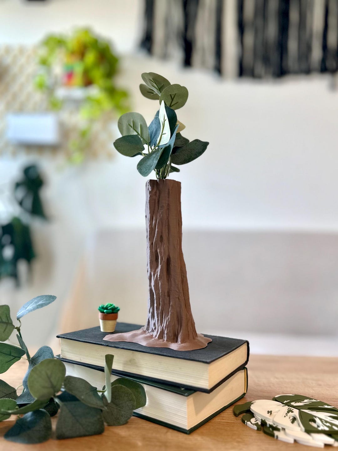 Betulus Tree Trunk Vase: Whimsical Cottagecore Flower Vase - Etsy