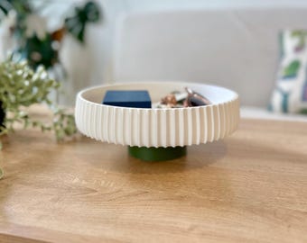 Serra Modern Design Bowl: Decorative Key and Coin Catch-All