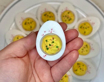 Clicky Deviled Egg Fidget Toy: Sensory Desk Toy