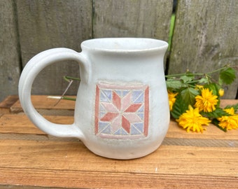 Ceramic Quilt Mug