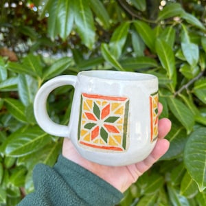Ceramic Quilt Mug - PRE ORDER
