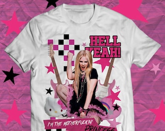 ヴィンテージ アヴリル・ラヴィーン 2008 ツアー Tシャツ - パンク