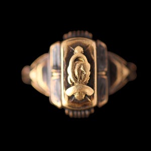 Vintage 1952 Josten 10K Gold Klasse-Ring - Größe 8,5
