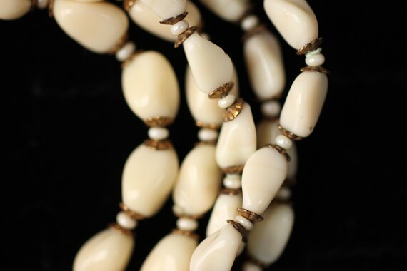 Vintage Signed Miriam Haskell Five Multi Strand G… - image 5