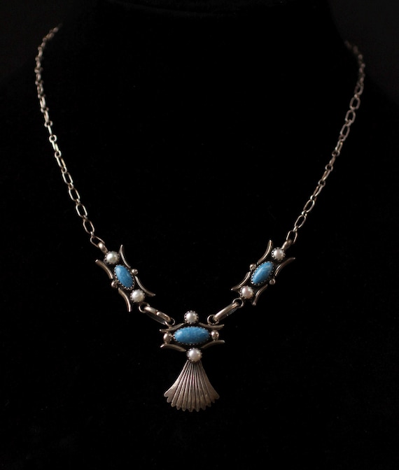 Rose Martin Important Vintage Native American Navajo Sterling Silver Necklace Rose Martin Important Vintage Native American Navajo Sterling Silver Necklace