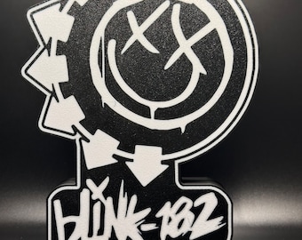 Blink 182 Band LED Sign | Wall Decor | Music | Rock | Gift for Him | Mancave | Travis Barker | Hard Rock | Heavy Metal