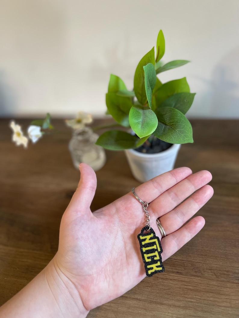 Custom Cowboy Cowgirl Keychain Western Keychain Raise Hell Boho Custom