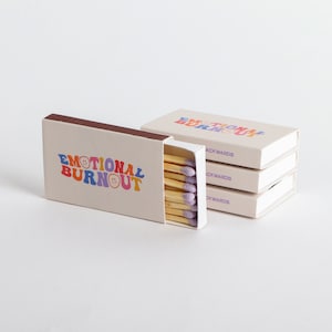 Emotional Burnout Matchbox
