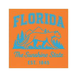 Florida Car Magnet | USA Pride Vehicle Decor | Home State Gift Souvenir | Unique Florida Souvenir