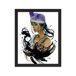 Memory of innocence v2 framed poster