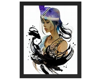 Memory of innocence v2 framed poster