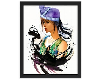 Memory of innocence v1 framed poster