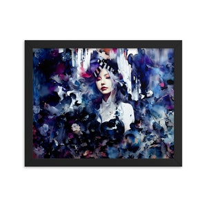 Mesmerized v2 framed poster