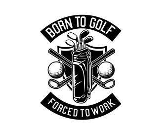 Funny Golf SVG, Golfer Gift Design (PNG, Cricut)