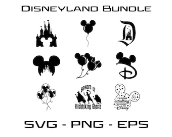 Magic Park SVG Bundle | Mouse Ears, Castle Clipart (PNG, EPS)