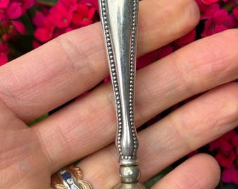 Genuine Vintage F&B Sterling Wax Seal Stamp Monogrammed "D"