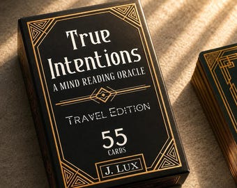 True Intentions - Edição de Viagem | Oráculo de Bolso para Clareza Diária