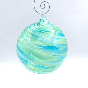 Hand Blown Glass Holiday Ornament – Unique Christmas Tree Decoration