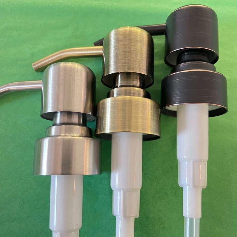 Hand Blown Glass Soap Dispenser Etsy