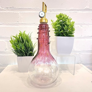 Olive Oil & Vinegar Spiral Neck Drizzler Cruet Bottle