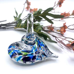 Porte-bague En Verre - Très Joli - Occasion, Aucun Défaut (voir Photos)