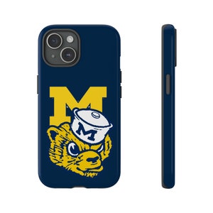 Phone case Customized phone case Michigan phone case wolverine phone case Michigan Wolverine phone Case for him for you