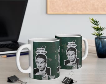Cuomo Coffee Mug, Humorous Coffee Cup, Quirky Gift, Unique Kitchenware, Office Humor, Coffee Lovers Gift