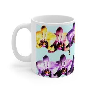 Keramiktasse 11 Unzen FLORAL KAFFEE MUG Teetasse Tasse Bierkrug Seidel Becher Bierkrug Dirt Schlamm Java brew cuppa go Saft Zittersaft Morgen jo