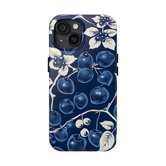 Tough Phone Cases BLUEBERRY PHONE CASE phone wrapper cover cell coating  coverture jacket armor panoply shell hide sheath backing encasement