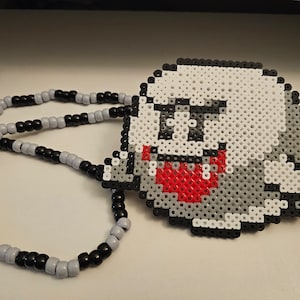 Boo de MariO kandi perler