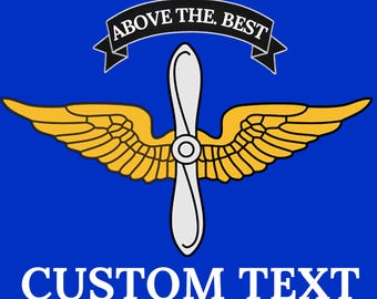 Custom Aviation Flag
