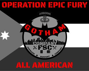 Operation Epic Fury Flag