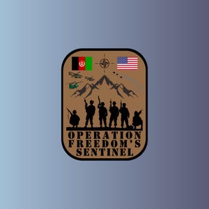 Operation Freedoms Sentinel Sticker