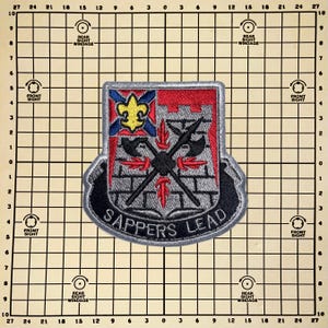 US Army 229th Engineer Battalion Crest Patch