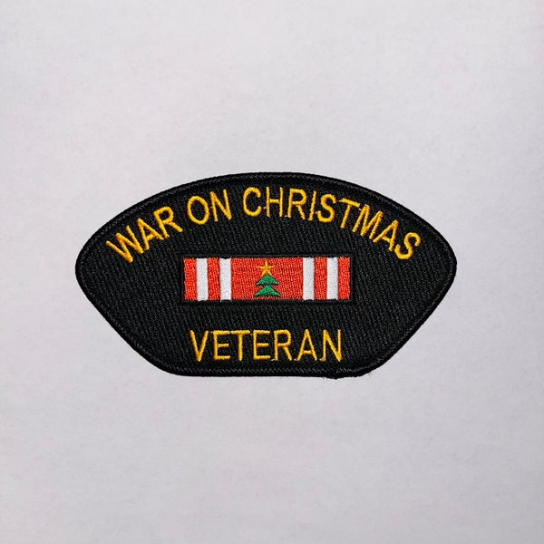 War on Christmas Veteran patch