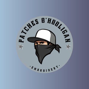 Pegatinas del sello O’Hooligan de Patches