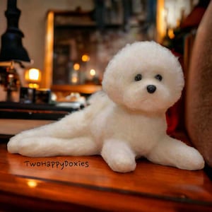 Bichon frise stuff hot sale