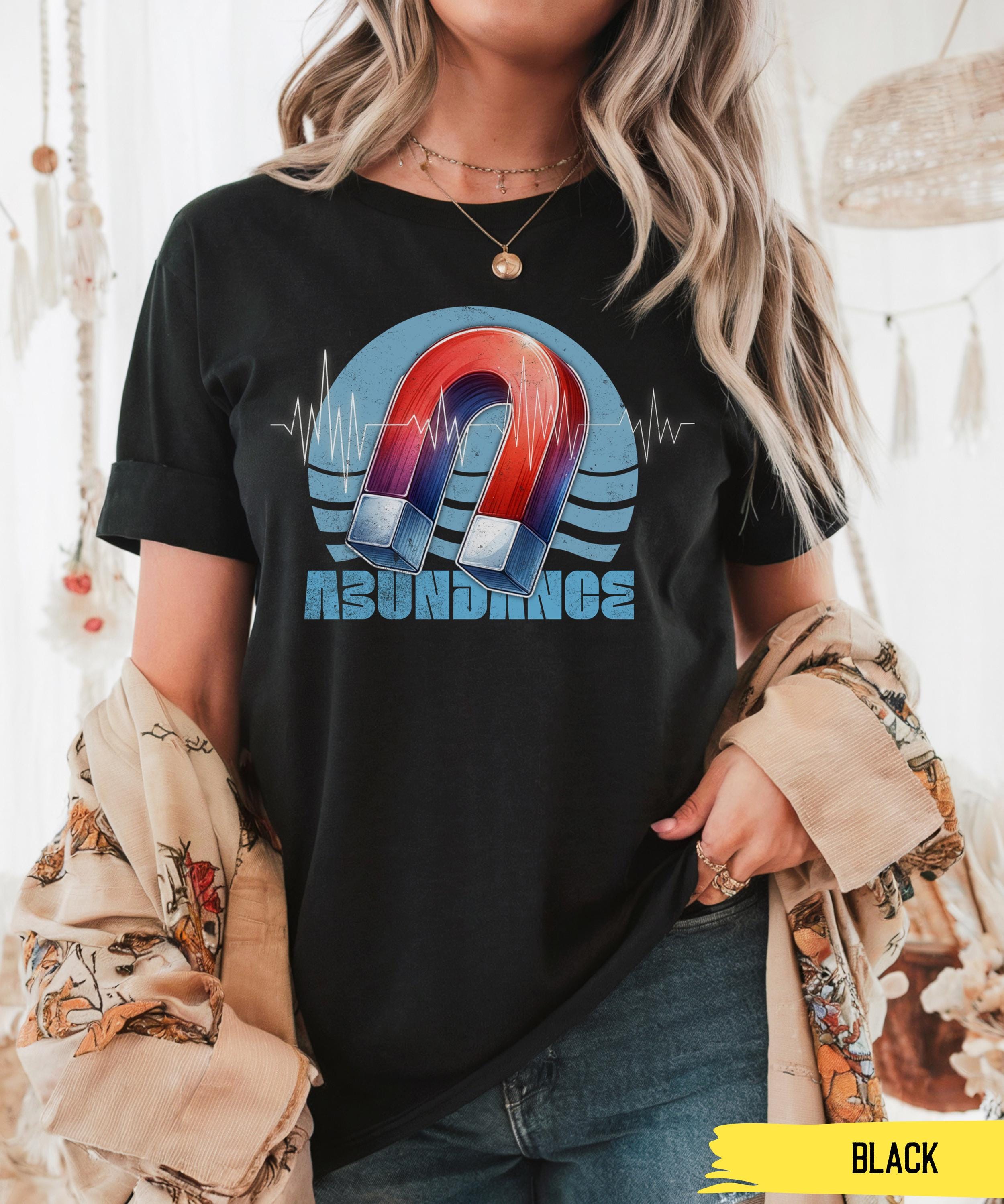 Camiseta de Manifestación de Gratitud: Camiseta vintage de