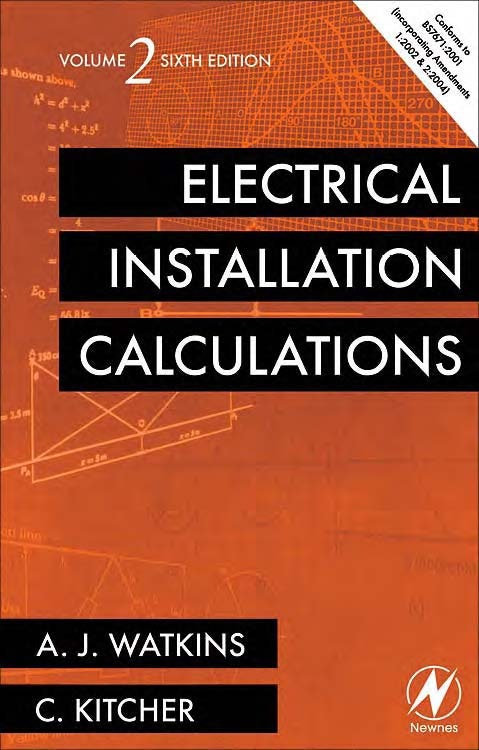 TEXTBOOK PDF | Electrical Installation Calculations Vol.2, 6th Edition ...